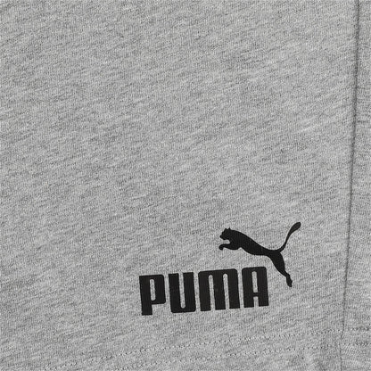 Puma pantaloncino sportivo da ragazzo in cotone Jersey 586971 03 grigio