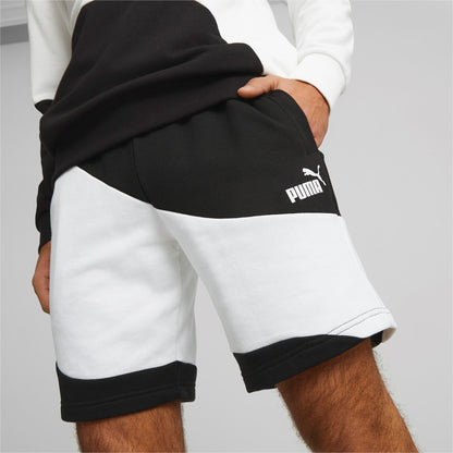 Puma Pantaloncino sportivo da uomo Power Cat Shorts 9" TR 675175-01 nero