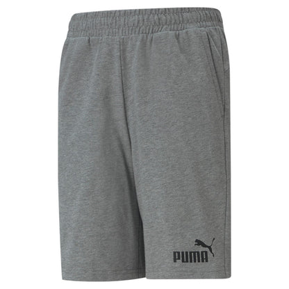 Puma pantaloncino sportivo da ragazzo in cotone Jersey 586971 03 grigio