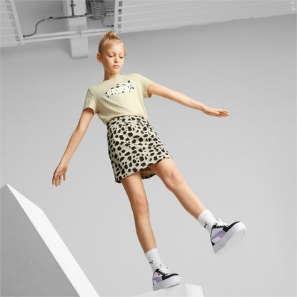 Puma Gonna da bambina e ragazza Ess Animal AOP Skirt TR G 673527-88 granola