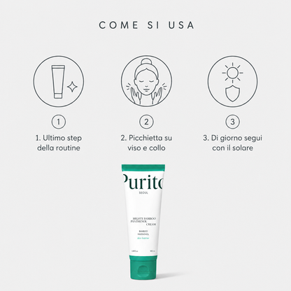 PURITO Mighty Bamboo Panthenol Cream – Crema Barriera 100ml