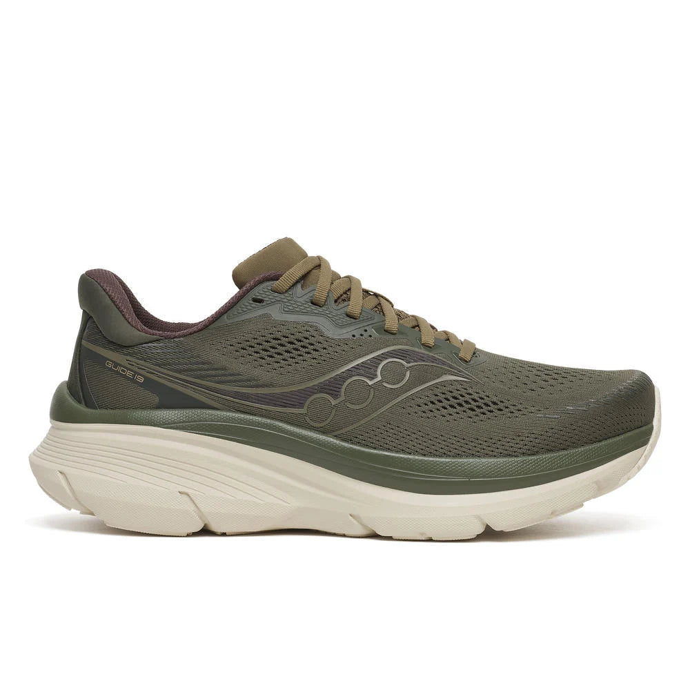 Saucony scarpa running uomo Guide 19 S101408-1002 verde