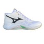 Mizuno Wave Momentum Pro Mid V1GA254521 White - Volleyball Shoes with Advanced Cushioning and Stability