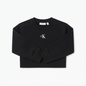 Calvin Klein crew neck sweatshirt Logo Fashion LVCKTJB33G BEH black