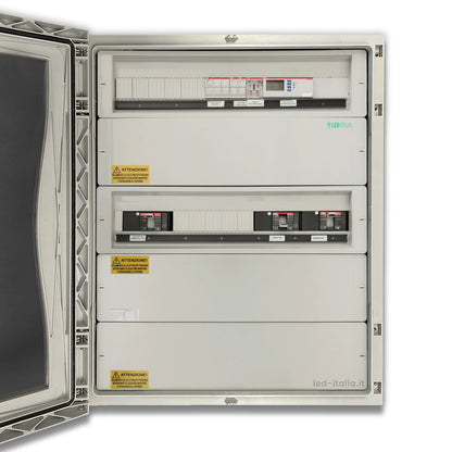 Quadro AC Trifase 100kW Doppio Inverter 160A IP66 V-TAC
