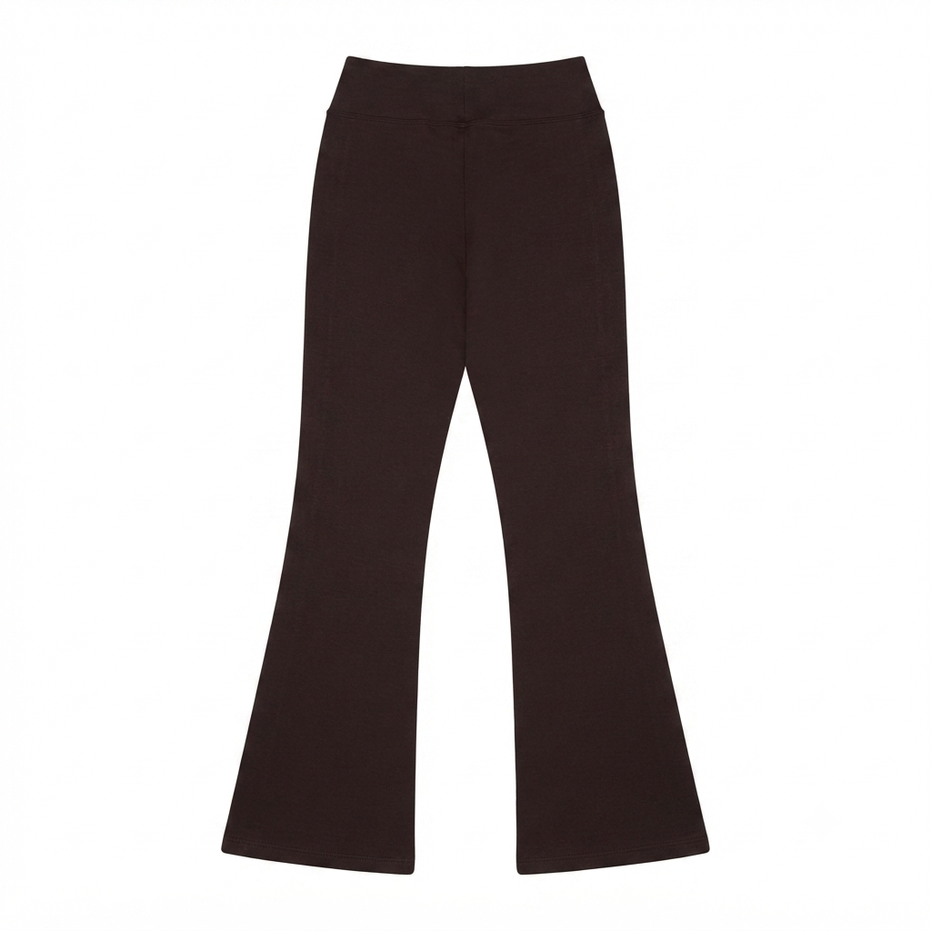 Only KOGADA 15380043 – Pantalone Sportivo a Zampa Ragazza Marrone Caffè 8-14 Anni