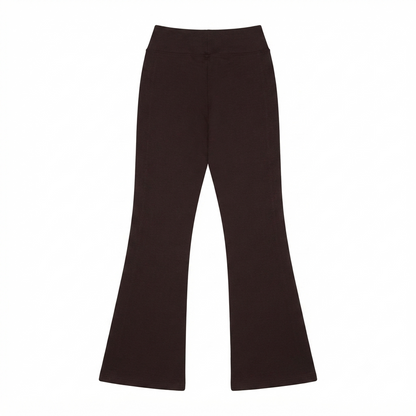 Only KOGADA 15380043 – Pantalone Sportivo a Zampa Ragazza Marrone Caffè 8-14 Anni