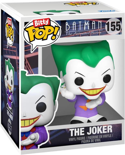 Funko Bitty Pop! DC Comics 4er-Pack – Harley Quinn/Poison/The Joker + Überraschungsfigur