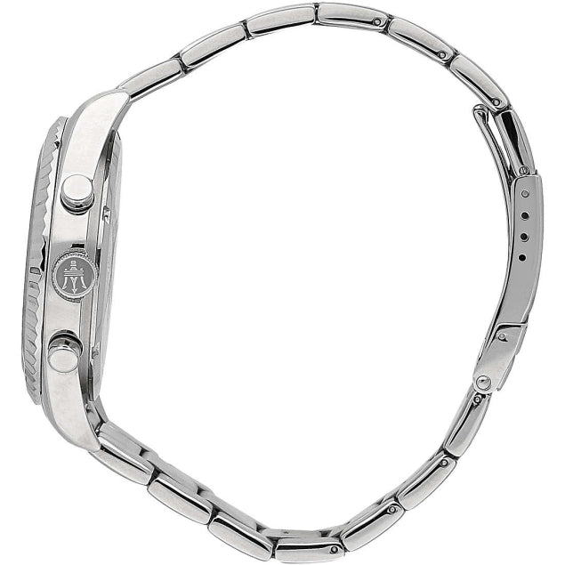 Maserati Uhr Competizione R885310023 – aus Edelstahl mit schwarzem Zifferblatt