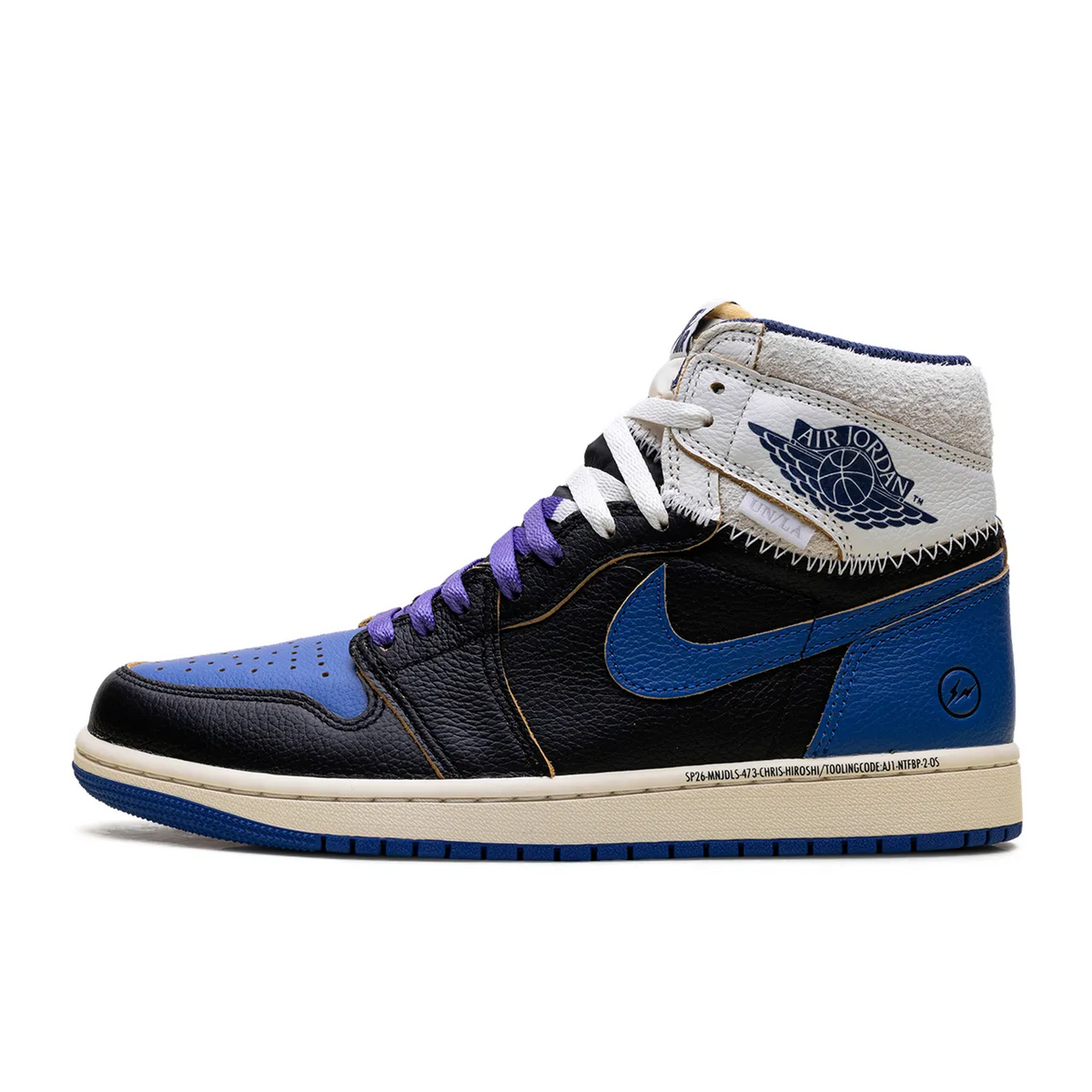 Jordan 1 Retro High OG SP Fragment x Union LA Sport Royal