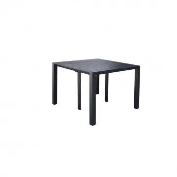 Consolle Antracite Struttura in Alluminio Verniciato 85 x 51,50/104/156/208/260