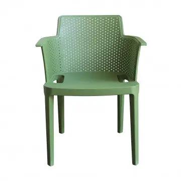 Poltrona Cathy - Poltrona impilabile in polipropilene - Dimensioni: 60x58x76.5cm