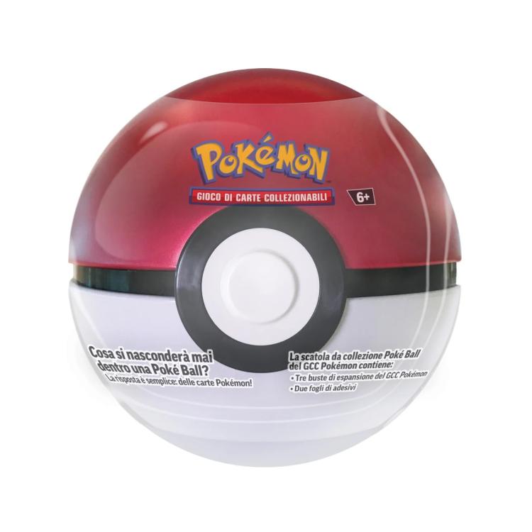 Pokémon Pokéball Tin (September 2023) TCG Pokeball GCC Kartenspiel Ita 1 Zufall