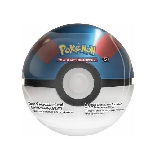 Pokémon Pokéball Tin (September 2023) TCG Pokeball GCC Kartenspiel Ita 1 Zufall