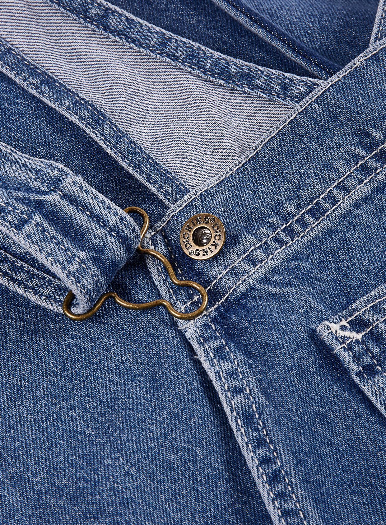 Dickies Classic Bib DK0A4XYACLB Salopette Denim Blu