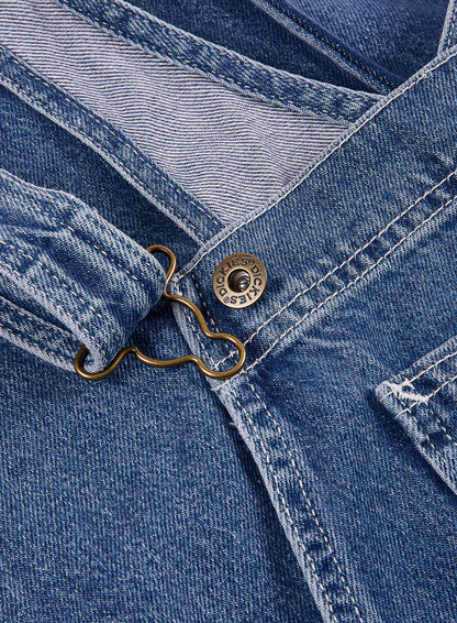 Dickies Classic Bib DK0A4XYACLB Salopette Denim Blu