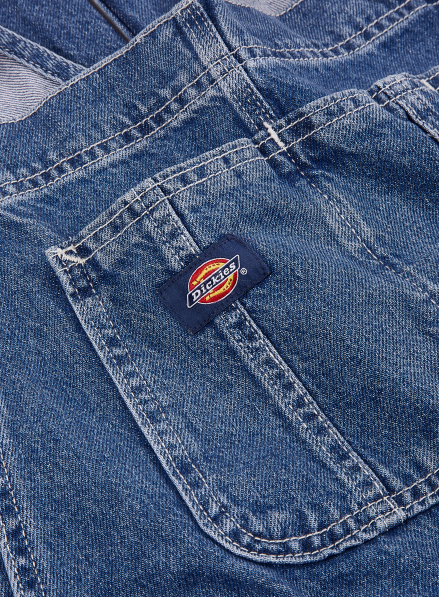 Dickies Classic Bib DK0A4XYACLB Salopette Denim Blu