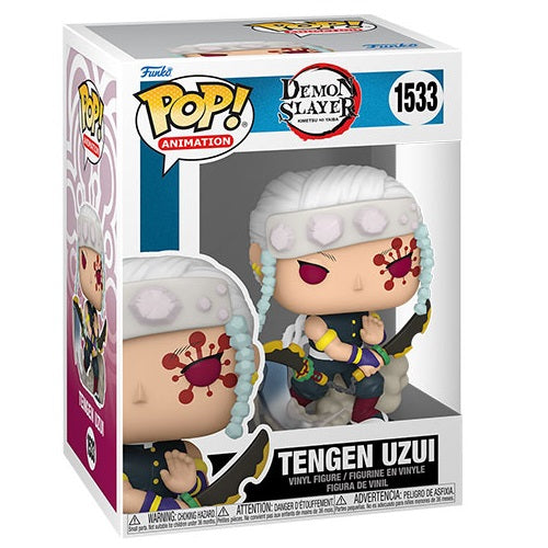 Funko Pop ! Animation Demon Slayer - 1533 Tengen Uzui Figure Vinyl 9Cm In Stock