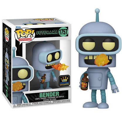 Funko Pop! Animation Futurama (1757) Bender Vinyl Figur Special Edition 9 cm