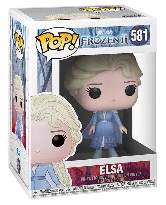 Funko Pop! Disney Frozen II - (581) Elsa Vinyl Figur Die Eiskönigin 2 Film (Anna) 9cm