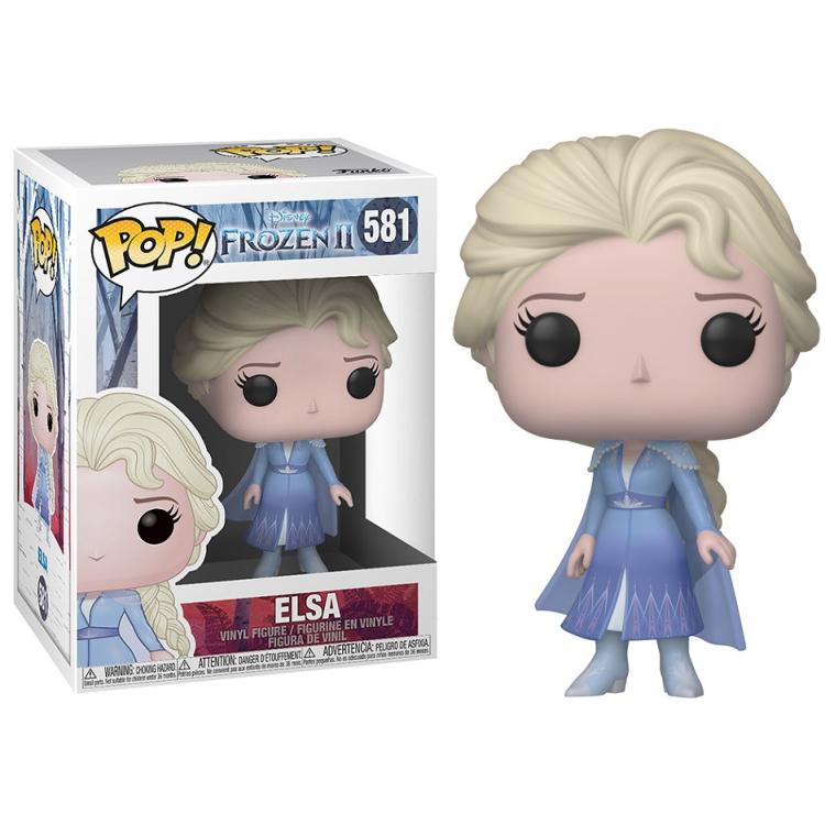 Funko Pop! Disney Frozen II - (581) Elsa Vinyl Figur Die Eiskönigin 2 Film (Anna) 9cm