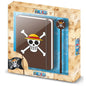 Karactermania One Piece Diary with Ballpoint Pen Luffy School Gift Set
