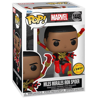 Funko Pop! Marvel (1448) Miles Morales Iron Spider (Chase) Spider-Man Comics 9 cm