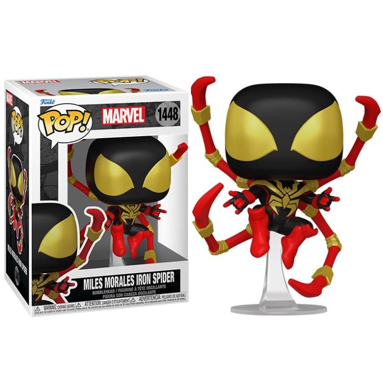 Funko Pop! Marvel (1448) Miles Morales Iron Spider Figur Spider-Man Comics 9cm