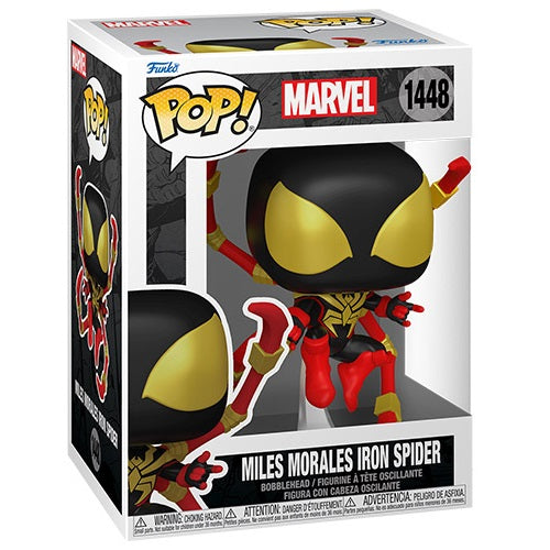 Funko Pop! Marvel (1448) Miles Morales Iron Spider Figur Spider-Man Comics 9cm