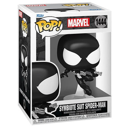 Funko Pop! Marvel (1444) Symbiote Suit Spider-Man Comics Vinyl Figur 9cm Statue