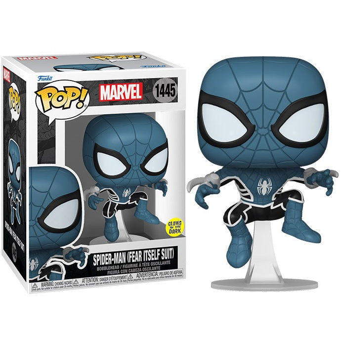 Funko Pop! Marvel (1445) Spider-Man (Asgardianische Rüstung) Gitd Comics Figur 9Cm