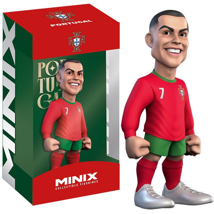 Minix - Portogallo (204) Cristiano Ronaldo - CR7 Football Stars Figure 12Cm