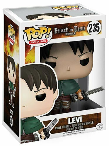 Funko Pop! Animation Attack On Titan - Levi (235) Vinyl Figur 9cm Anime A.O.T.
