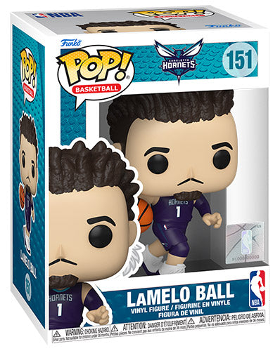 Funko Pop! Basketball Charlotte Hornets NBA – LaMelo Ball (151) Vinylfigur