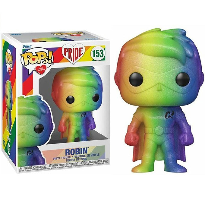 Funko Pop ! Dc Heroes Pride Set Completo Da 3 Robin - Poison Ivy - Harley Quinn