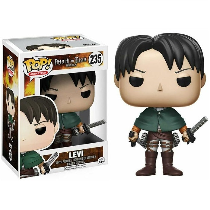 Funko Pop! Animation Attack On Titan - Levi (235) Vinyl Figur 9cm Anime A.O.T.