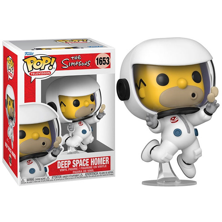 Funko Pop! Television – Die Simpsons (1653) Deep Space Homer Figur Simpson 9cm