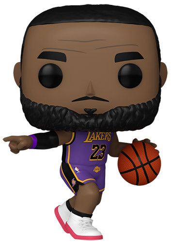 Funko Pop ! Basketball NBA L.A. Lakers - (172) Lebron James Figure Alternate Jersey