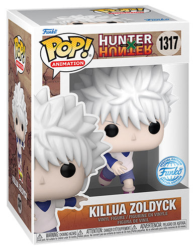 Funko Pop! Animation Hunter X Hunter - (1317) Killua W/ Skateboard Figur Exm