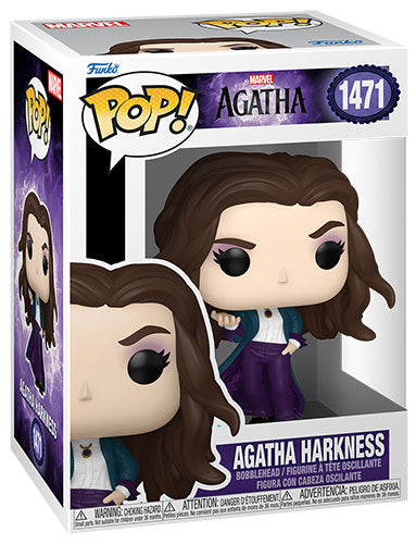 Funko Pop! Marvel Agatha All Along - (1471) Agatha Harkness Bobble-Head Pop