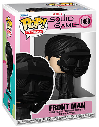 Funko Pop! Television Squid Game 2 – (1486) Front Man Figur Vinyl Maskiert 9cm