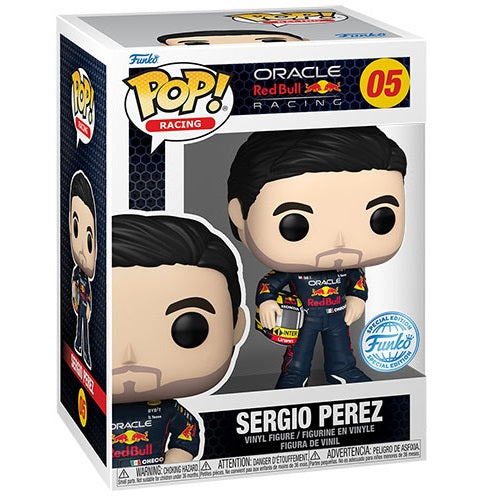 Funko Pop! Oracle Red Bull Racing - (05) Sergio Perez W/Elmet Special Edition