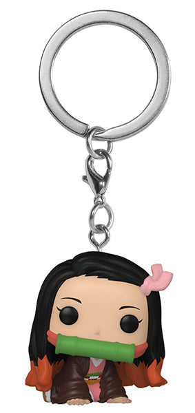 Funko Pop! Keychain - Demon Slayer (Nezuko Kamado) Vinylfigur Schlüsselanhänger 4cm