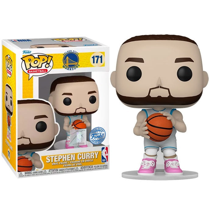 Funko Pop! Basketball Nba - Golden State Warriors (171) Stephen Curry Figure 9Cm