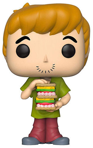 Funko Pop! Animation Scooby-Doo! 50. Jubiläum – (626) Shaggy mit Sandwich Figur 9cm