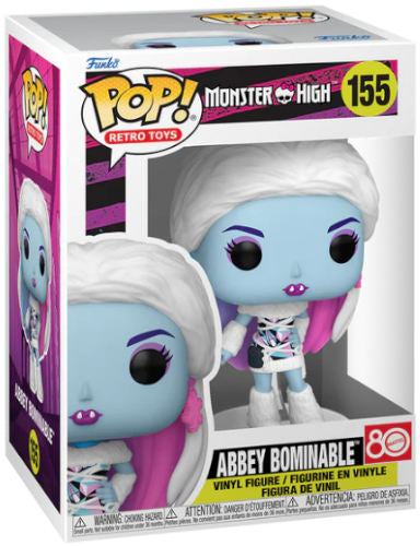 Funko Pop! Retro Toys Monster High – (155) Abbey Bominable Figur Vinyl 9cm