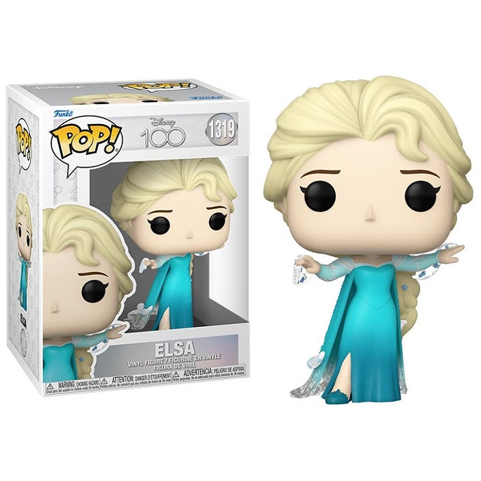 Funko Pop! Disney zum 100. Jubiläum – Elsa (1319) Vinyl-Figur, Frozen Anniversary Ed. 9cm