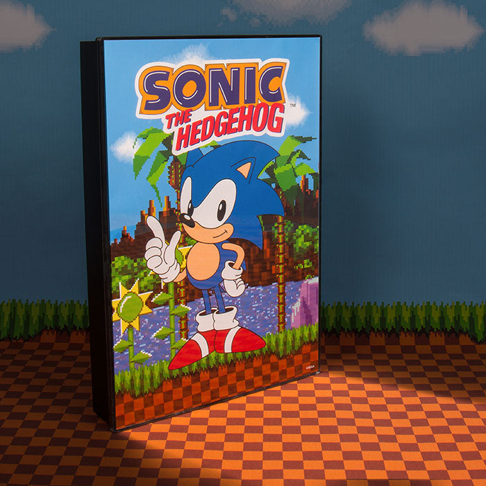 Fizz Lampe Plakat Sonic The Hedgehog Led Licht Sammlerstück Nachtlicht