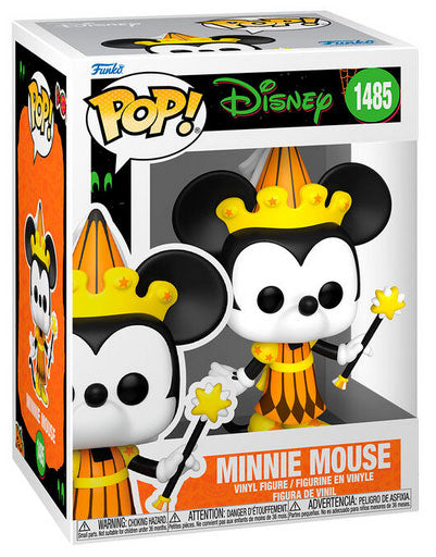 Funko Pop ! Disney (1485)- Minnie Mouse (Halloween) Vinyl Figure Statuetta 9Cm