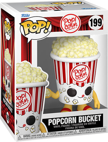 Funko Pop! Movie Night - (199) Popcorn Bucket Figur Kino Pop Corn Vinyl 9cm